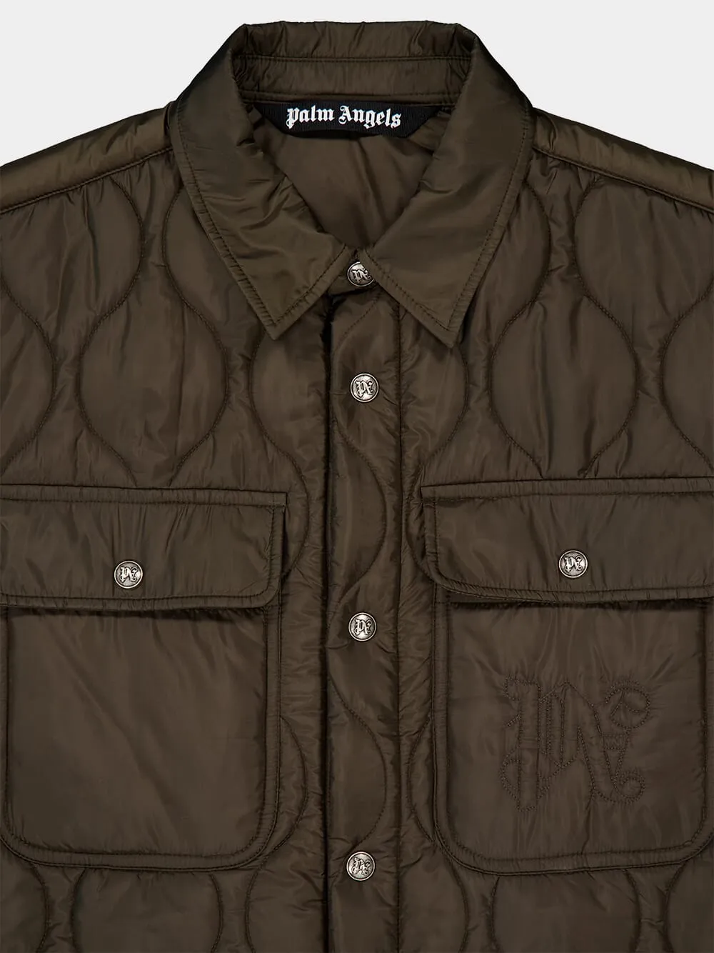 Military Green Overshirt sold by Fashion Clinic product image thumbnail 5