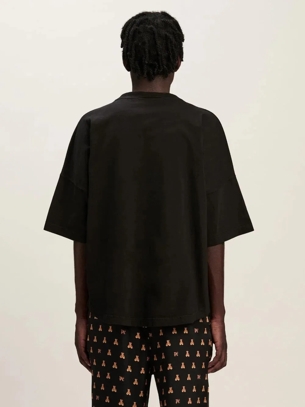 Black Bear In Mind Oversize T-Shirt sold by Fashion Clinic product image thumbnail 4