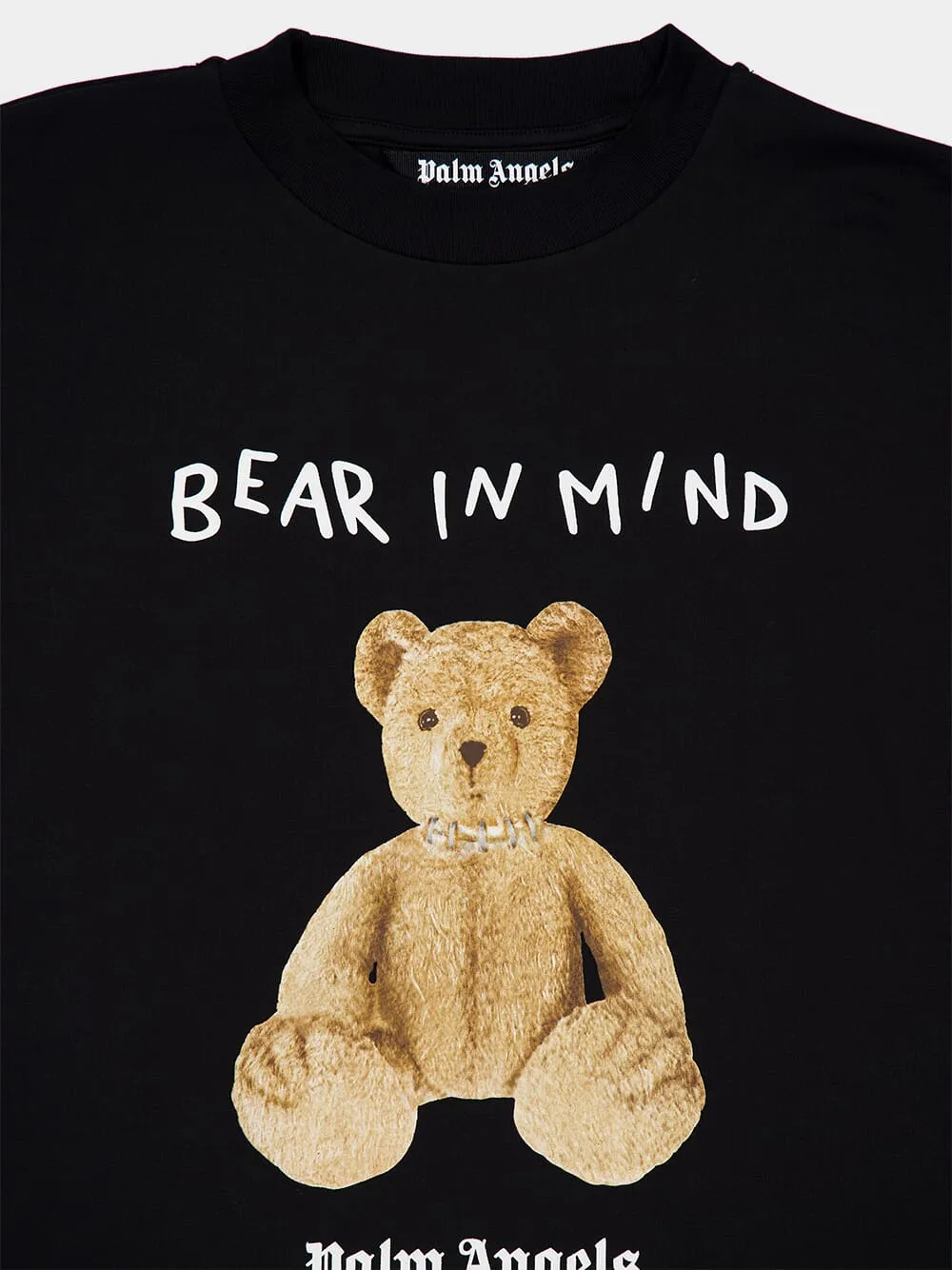 Black Bear In Mind Oversize T-Shirt sold by Fashion Clinic product image thumbnail 5
