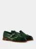 Green Leather Loafers sold by Fashion Clinic