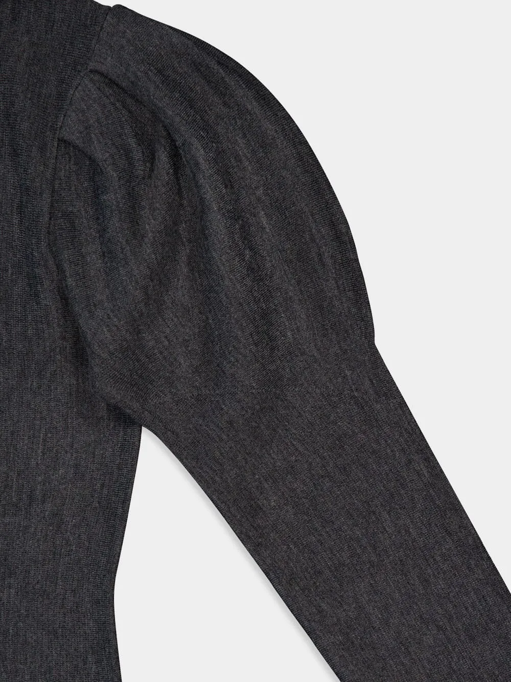 Charcoal Melande Hannah Knit Dress sold by Fashion Clinic product image thumbnail 4