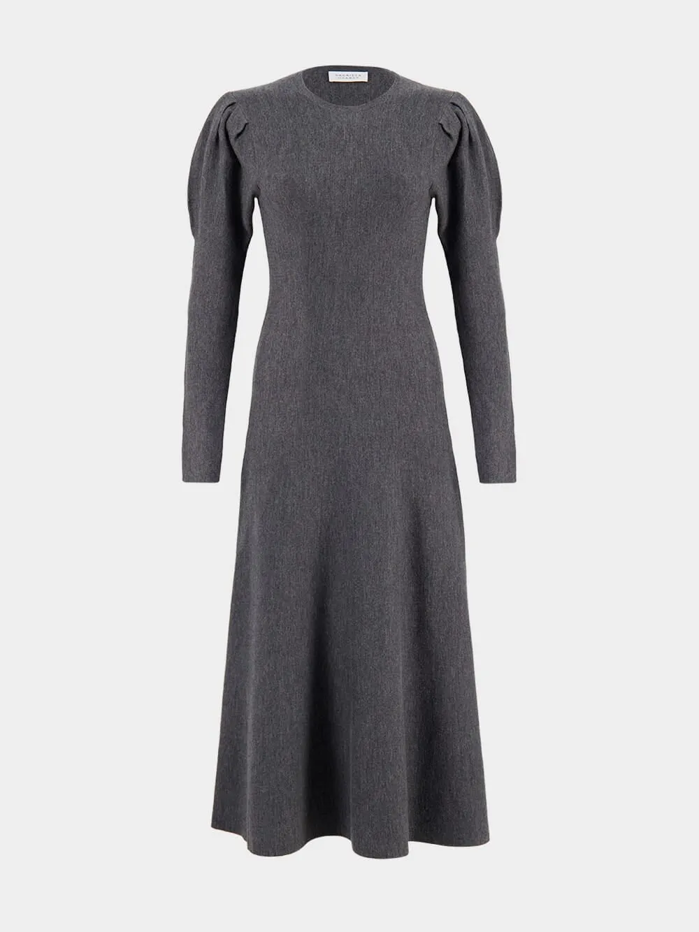 Charcoal Melande Hannah Knit Dress sold by Fashion Clinic