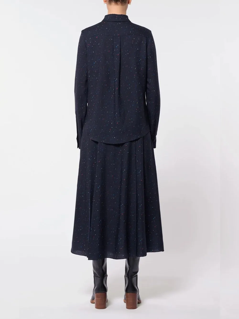 Printed Wool Henri Blouse sold by Fashion Clinic product image thumbnail 4