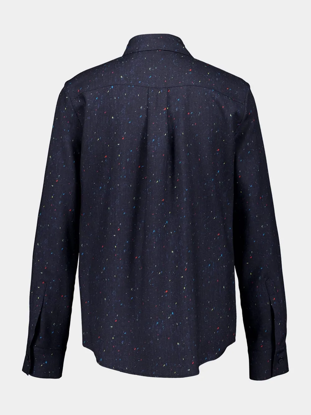 Printed Wool Henri Blouse sold by Fashion Clinic product image thumbnail 3