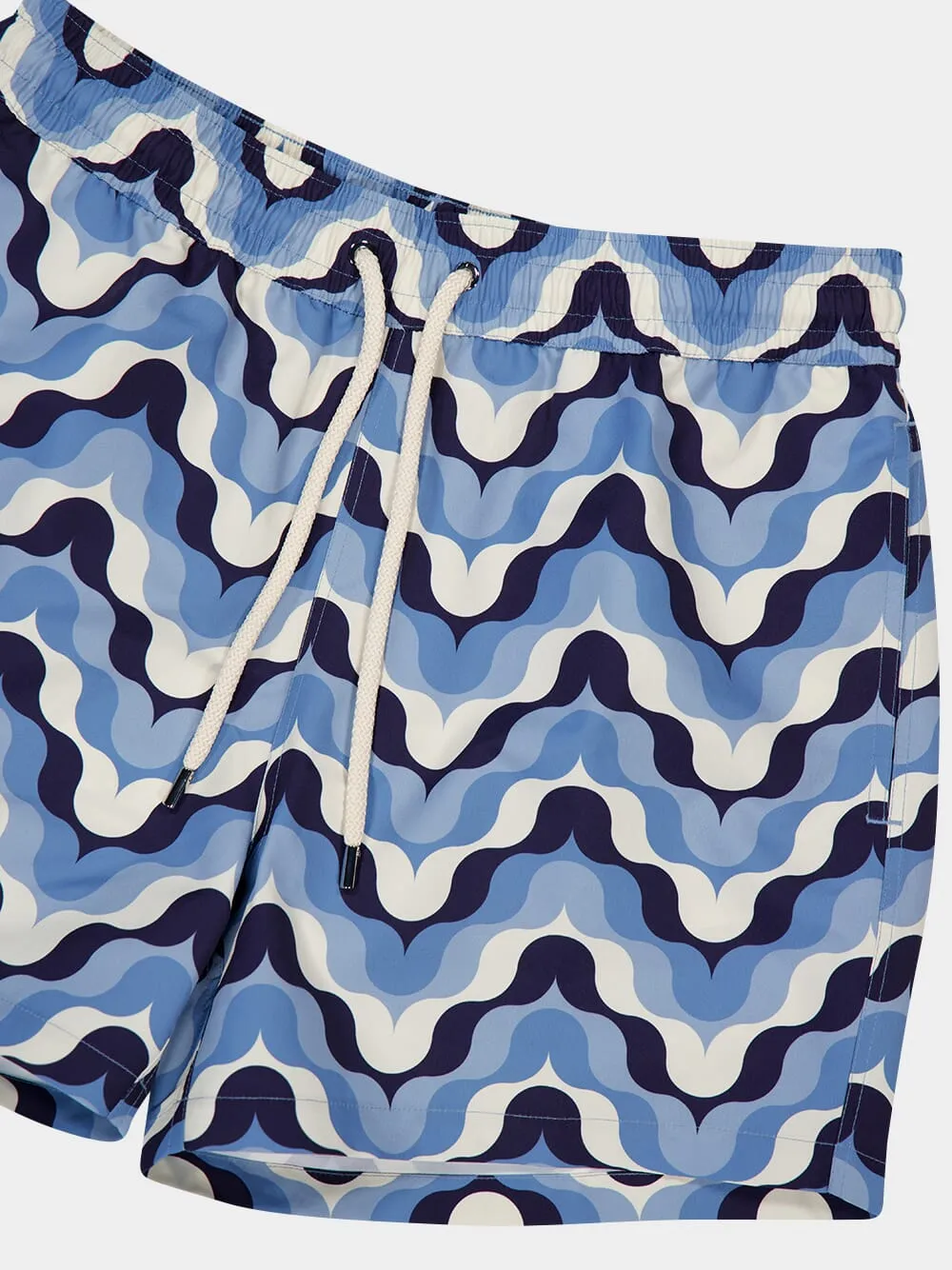 Blue Deserto Print Swim Shorts sold by Fashion Clinic product image thumbnail 3