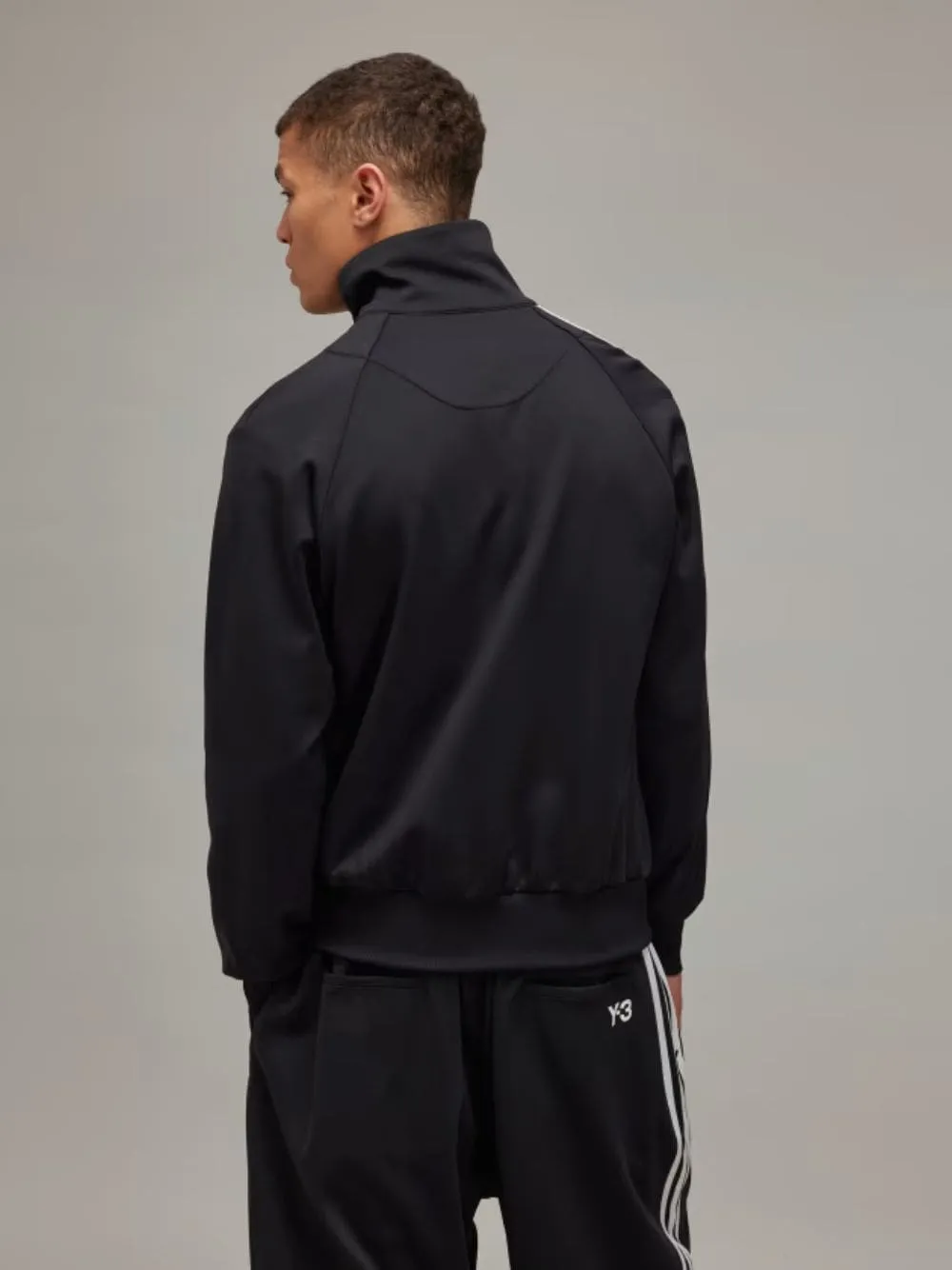 Black Stripes Track Jacket sold by Fashion Clinic product image thumbnail 3