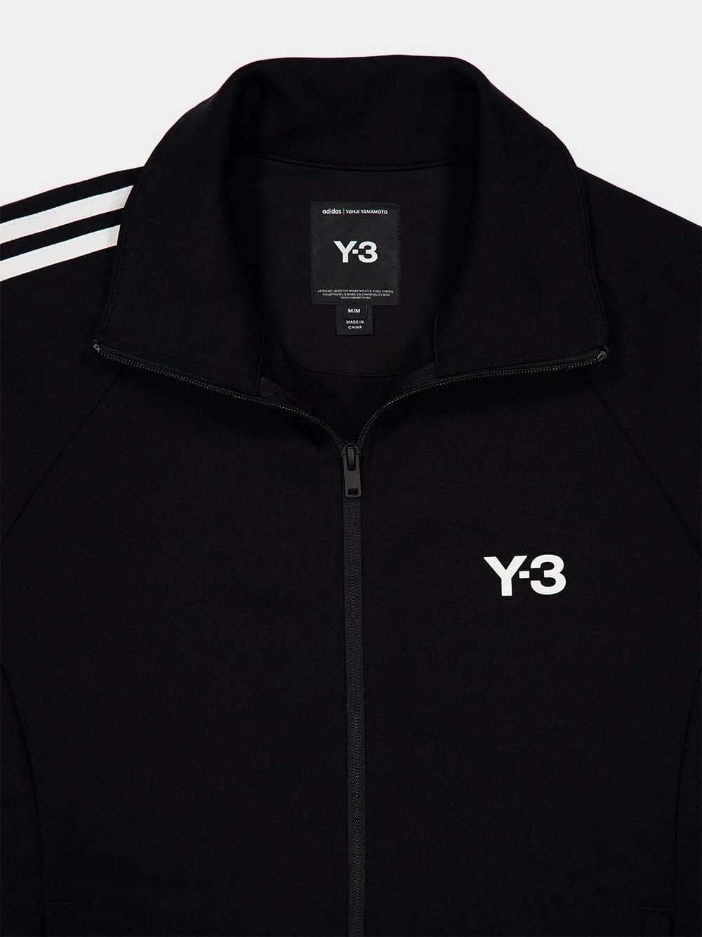 Black Stripes Track Jacket sold by Fashion Clinic product image thumbnail 5