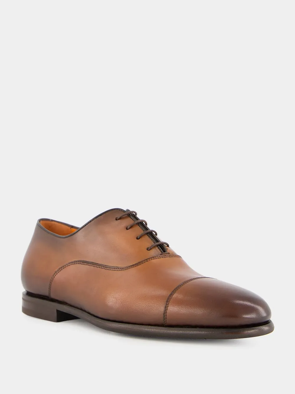 Brown Polished Leather Shoes sold by Fashion Clinic product image thumbnail 2