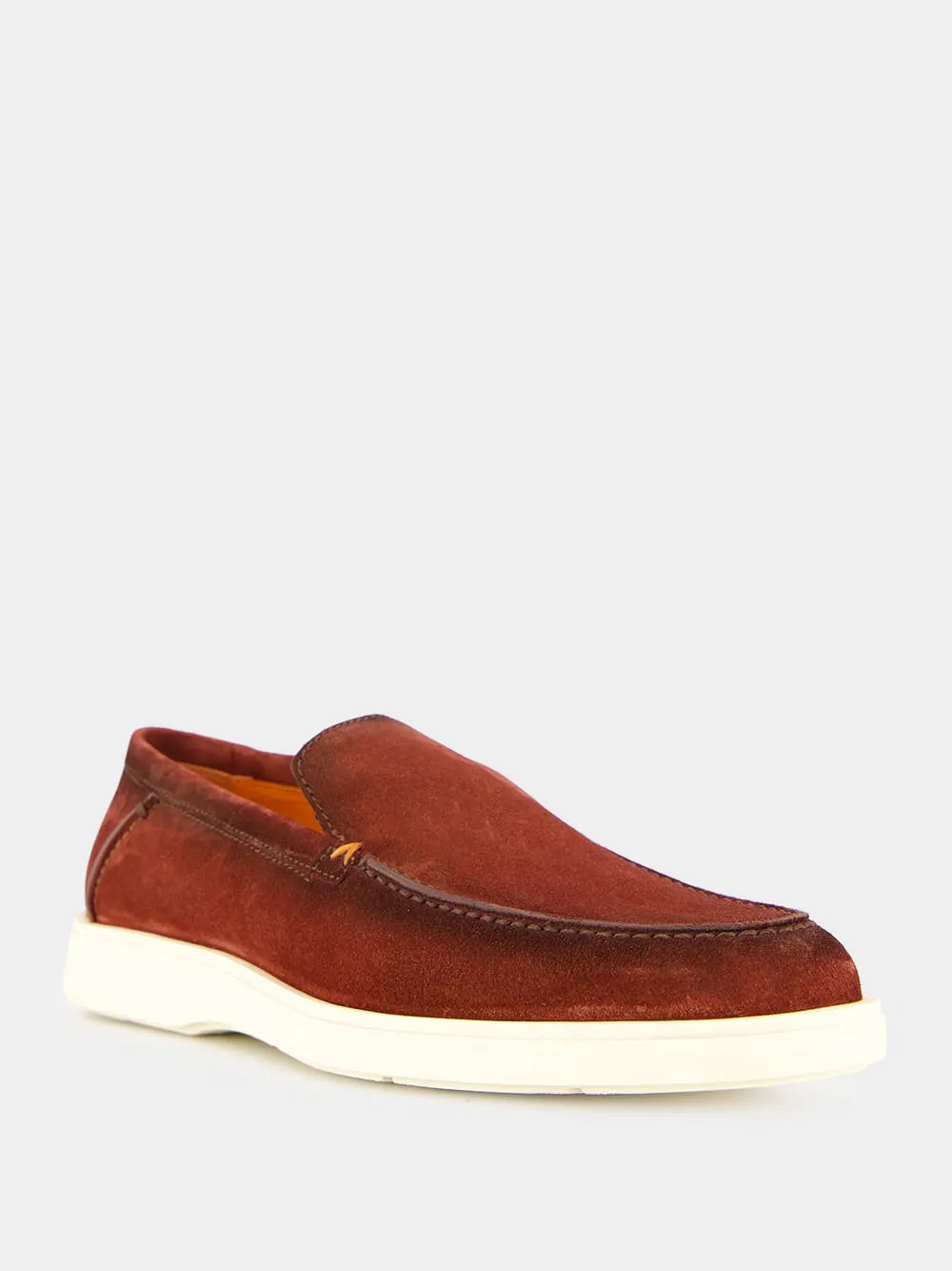 Burgundy Nubuck Loafer sold by Fashion Clinic product image thumbnail 2