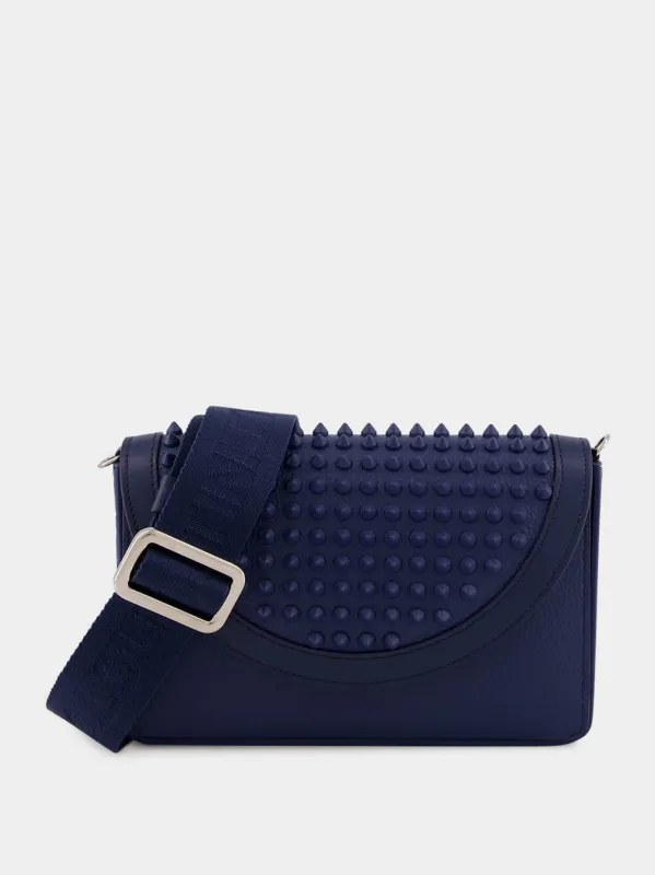 Blue Explorafunk Crossbody Bag made by Christian Louboutin