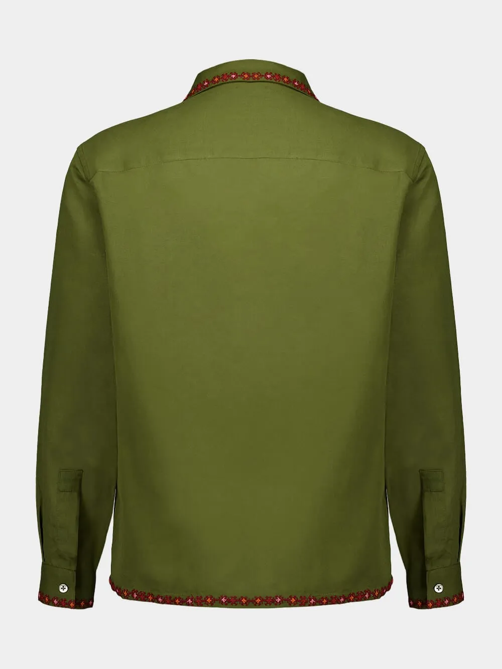 Khaki Momoun Shirt sold by Fashion Clinic product image thumbnail 2