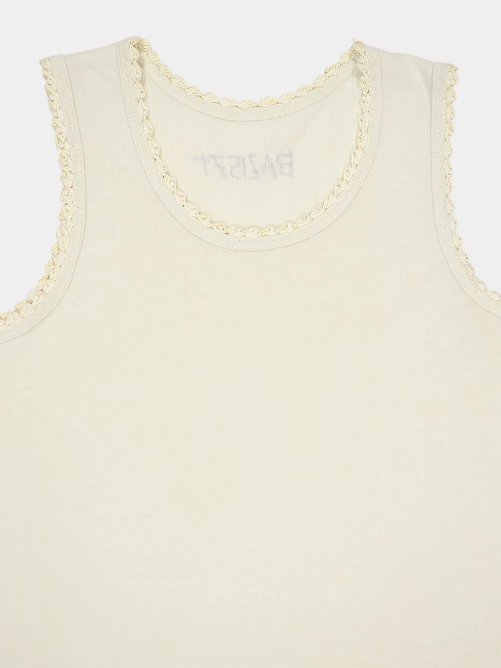 Off White Croquet Tank Top sold by Fashion Clinic product image thumbnail 3