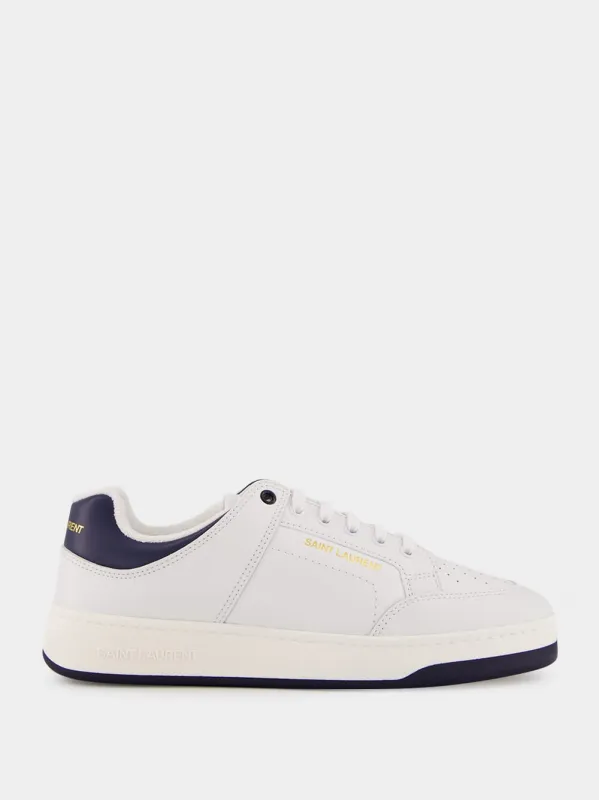 White SL/61 Lace-Up Sneakers sold by Fashion Clinic