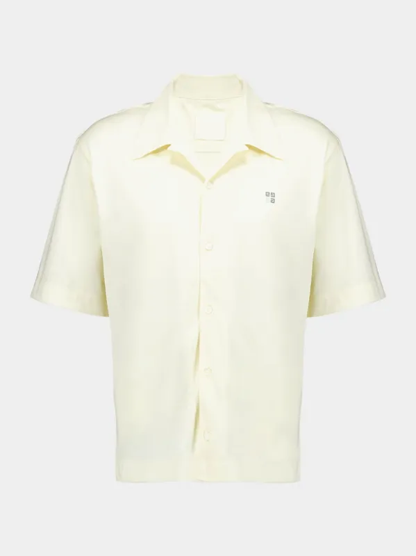 Embroidered-Logo Cotton Shirt sold by Fashion Clinic