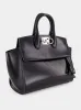 Small Black Calfskin Handbag sold by Fashion Clinic
