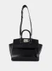 Small Black Calfskin Handbag sold by Fashion Clinic