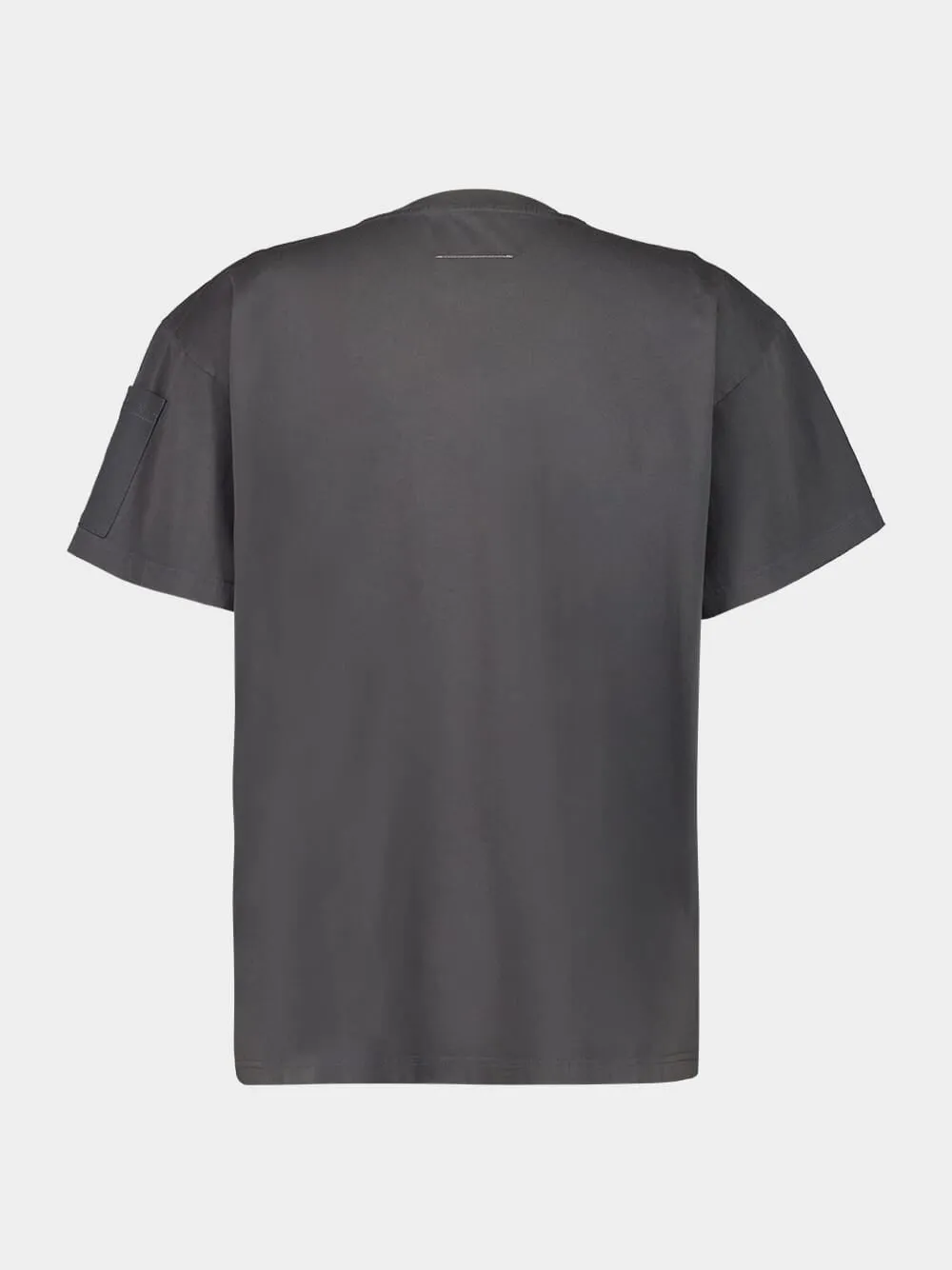 Dark Grey T-shirt With Multiple Pockets And Logo Print sold by Fashion Clinic product image thumbnail 2