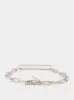 Brass Chain Necklace With Elongated Links sold by Fashion Clinic