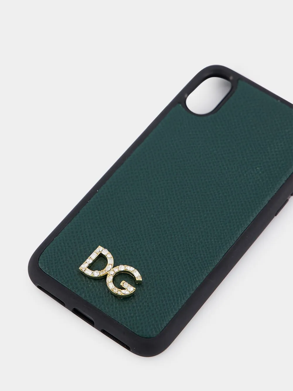 Green Leather IPhone X/XS Case sold by Fashion Clinic product image thumbnail 2