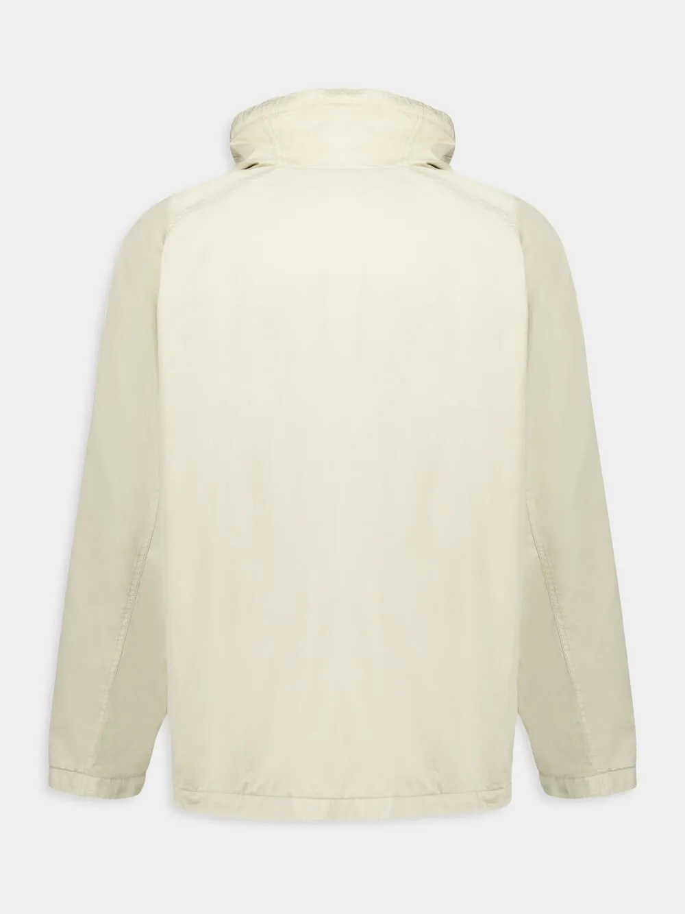 Creamy White Funnel Neck Vareuse sold by Fashion Clinic product image thumbnail 2