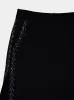 Rhinestone-Embellished Maxi Skirt sold by Fashion Clinic