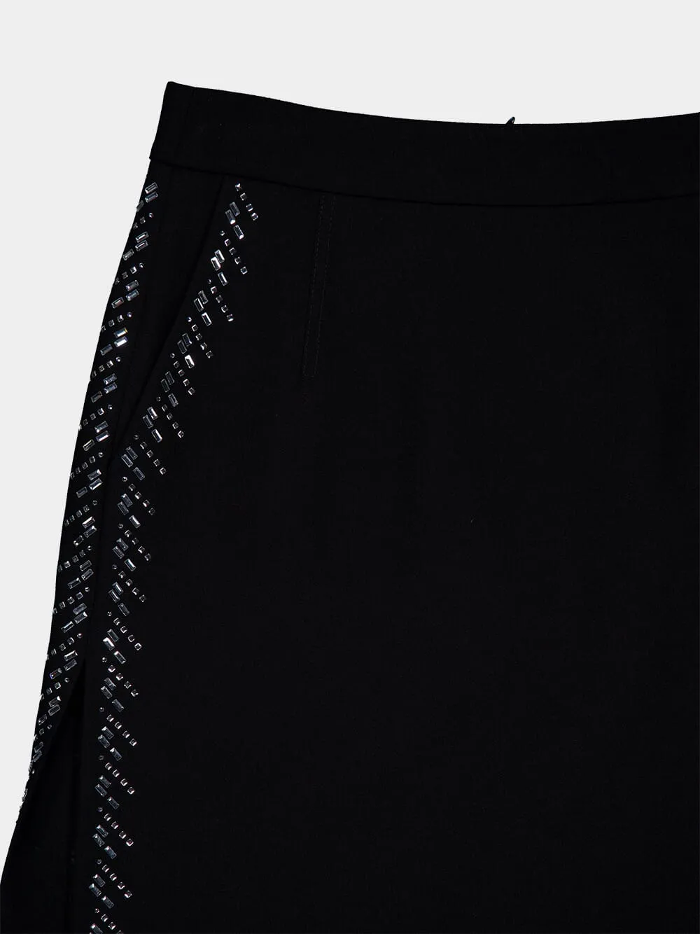 Rhinestone-Embellished Maxi Skirt sold by Fashion Clinic product image thumbnail 3