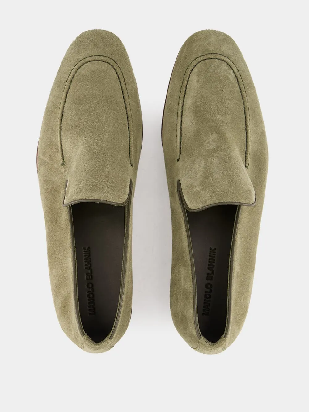 Khaki Truro Suede Loafers sold by Fashion Clinic product image thumbnail 4