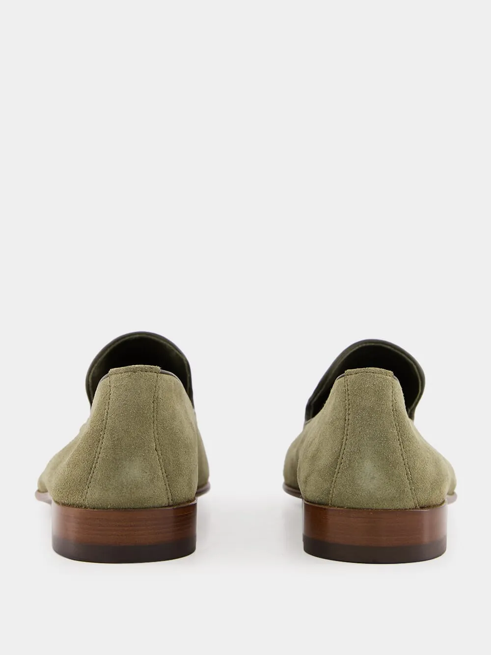 Khaki Truro Suede Loafers sold by Fashion Clinic product image thumbnail 5