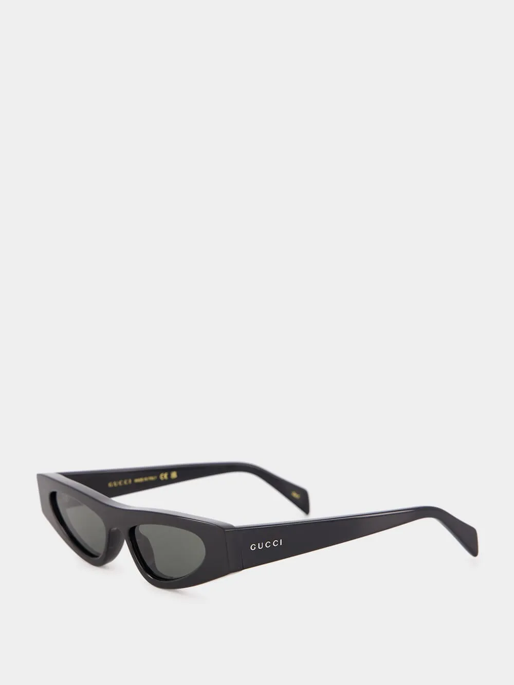 Black Cat-Eye Sunglasses sold by Fashion Clinic product image thumbnail 3