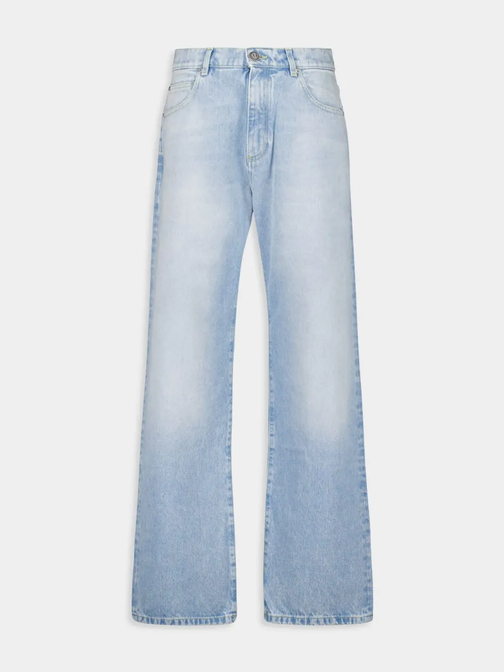 Light Blue Washed Denim Jeans sold by Fashion Clinic
