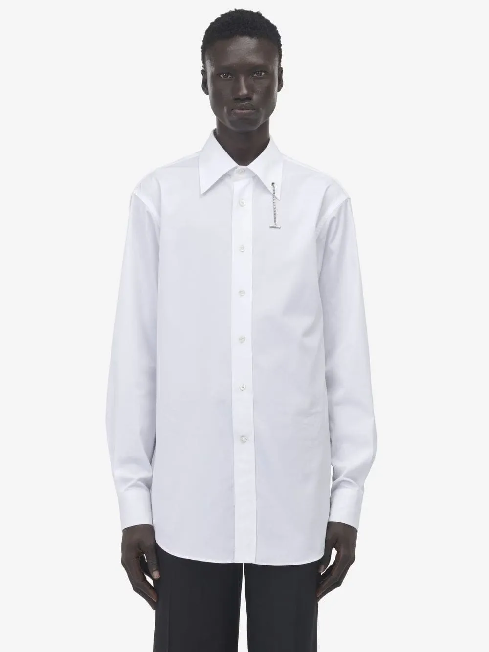 Cross-Bar Chain Shirt sold by Fashion Clinic