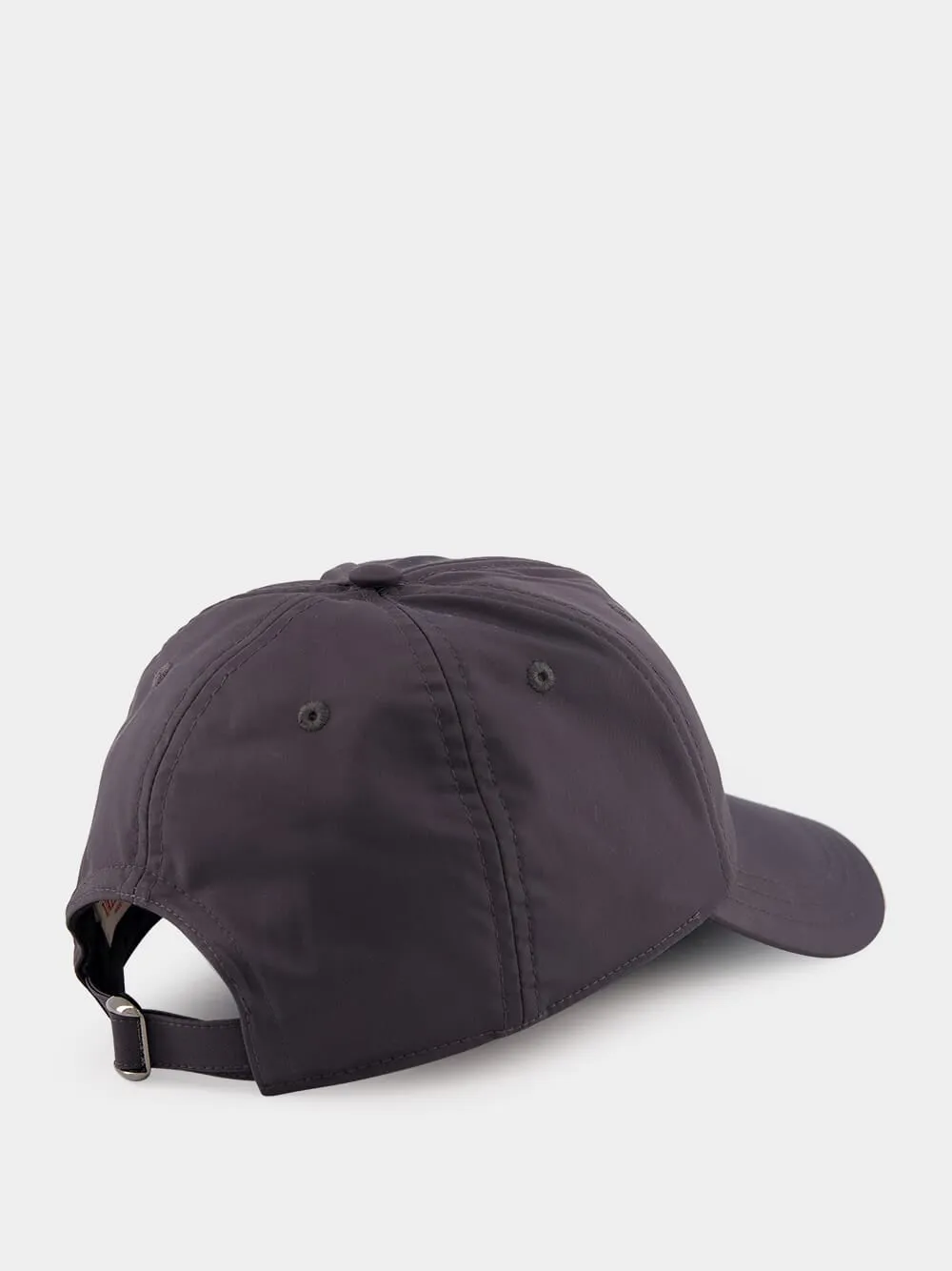 Black Techno Drill Logo Baseball Cap sold by Fashion Clinic product image thumbnail 2