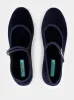 Blue Velvet Mary Jane Flats sold by Fashion Clinic