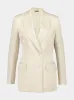 Champagne Double Breasted Jacket sold by Fashion Clinic