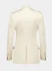 Champagne Double Breasted Jacket sold by Fashion Clinic