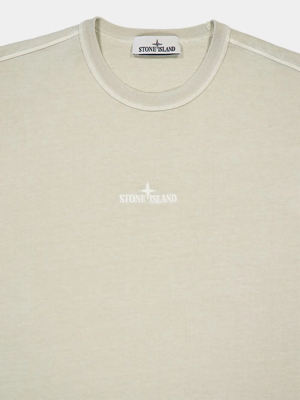 Old Effect Cotton T-Shirt sold by Fashion Clinic product image thumbnail 3