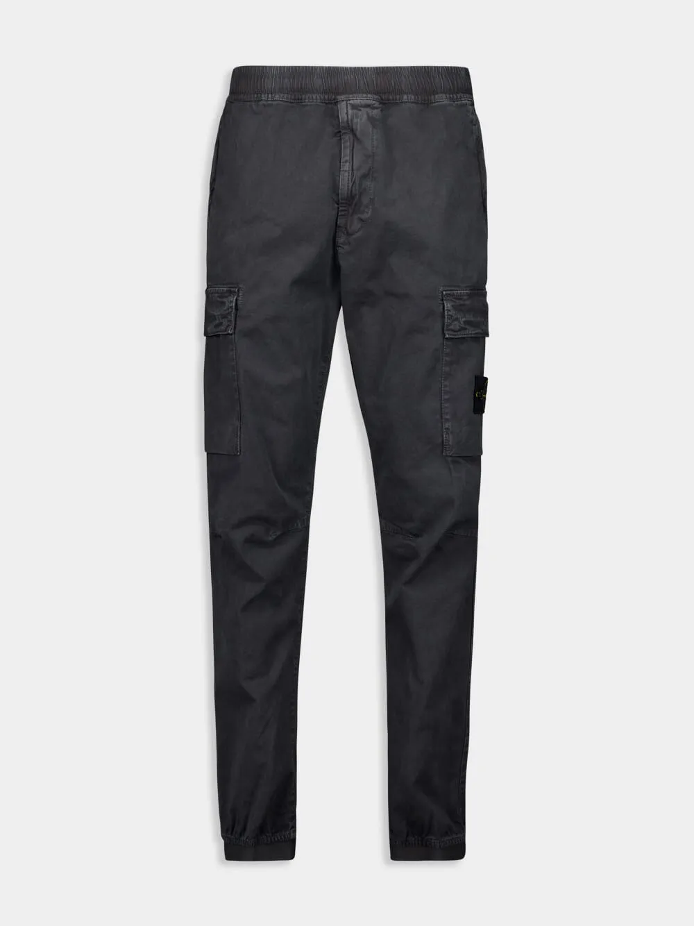 Lead Grey Regular Tapered Fit Cargo Pants sold by Fashion Clinic
