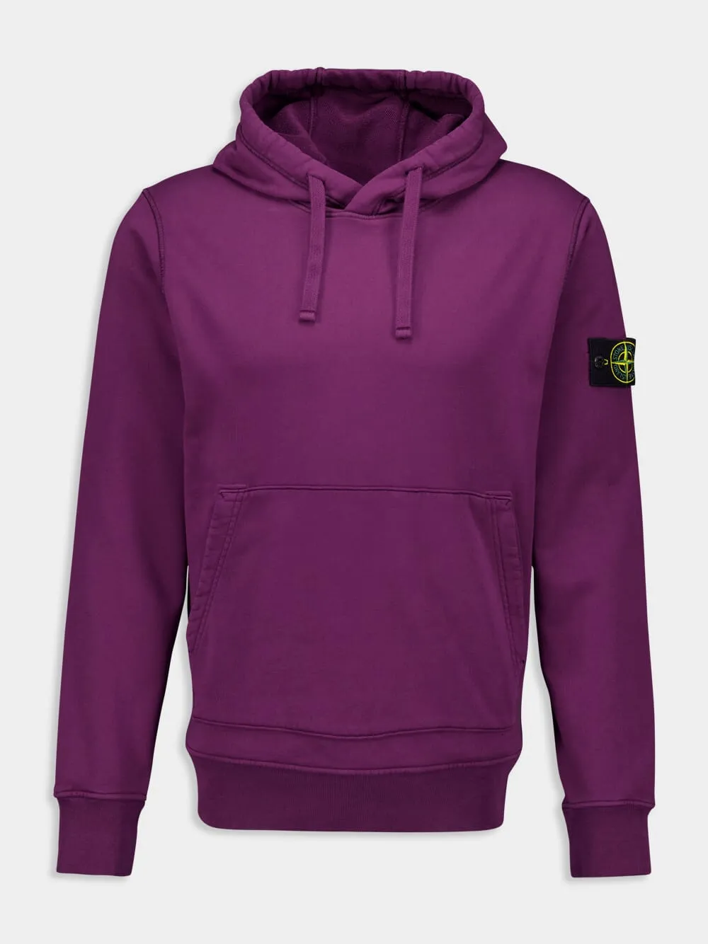 Burgundy Hooded Sweatshirt with Pouch Pocket sold by Fashion Clinic