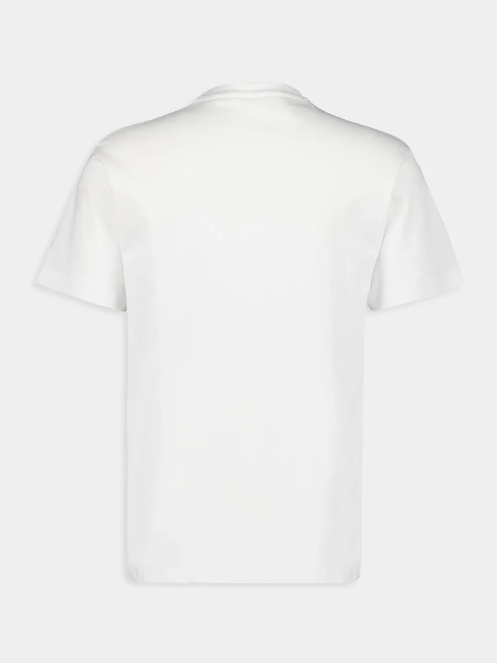 White Cotton Jersey T-Shirt sold by Fashion Clinic product image thumbnail 2