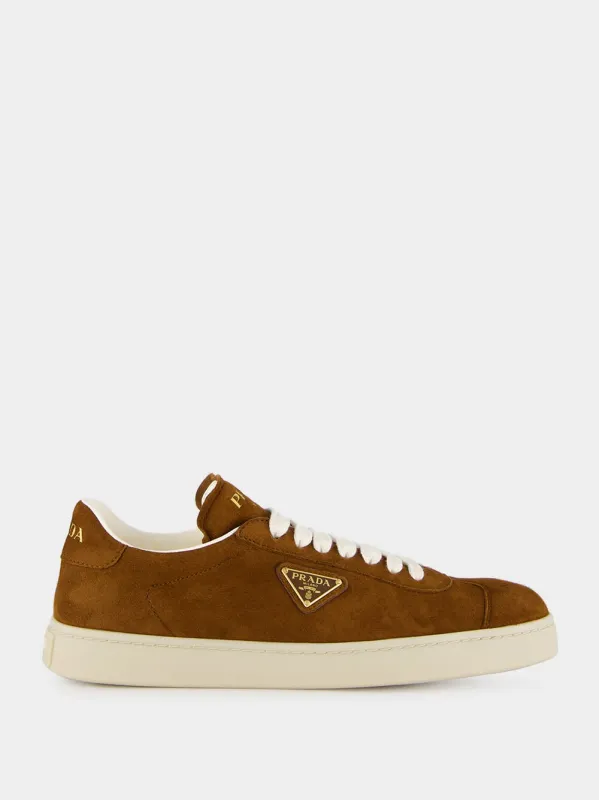 Brown Suede Sneakers sold by Fashion Clinic