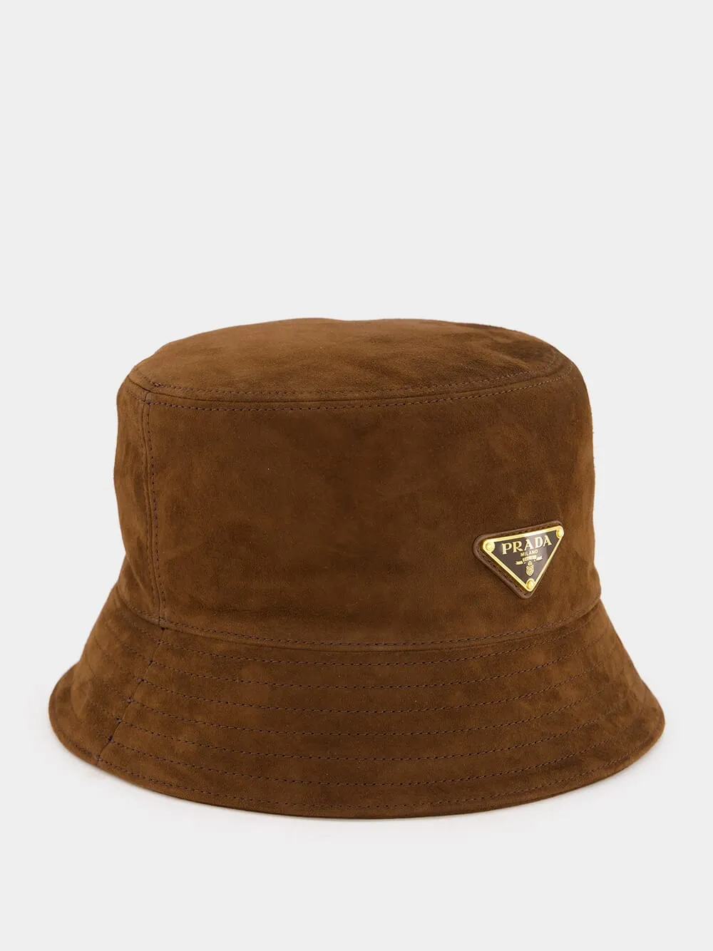 Brown Leather Bucket Hat sold by Fashion Clinic product image thumbnail 2