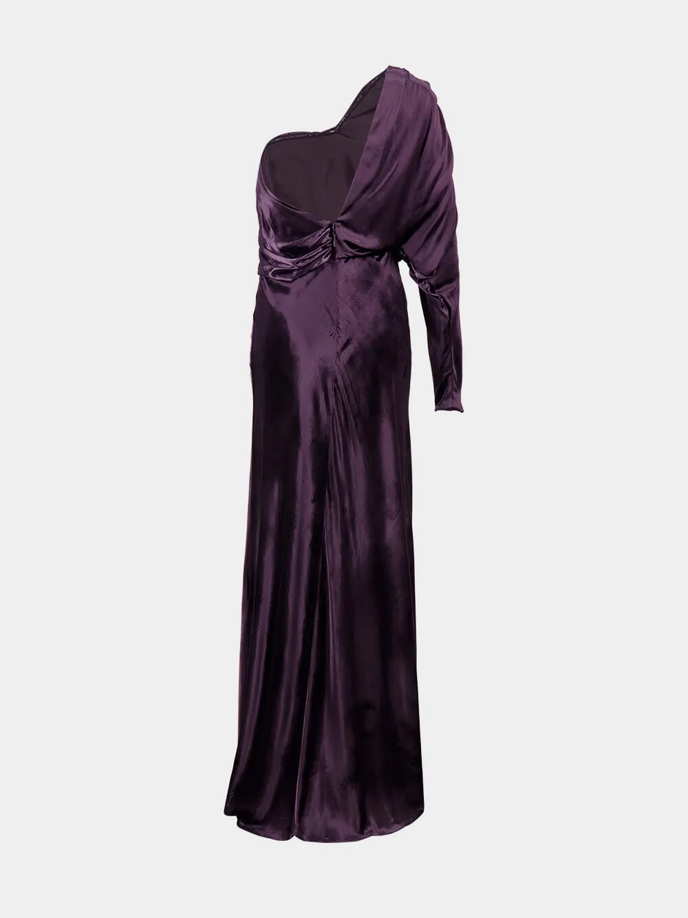 Illustration Asymmetric Velvet Gown sold by Fashion Clinic product image thumbnail 4