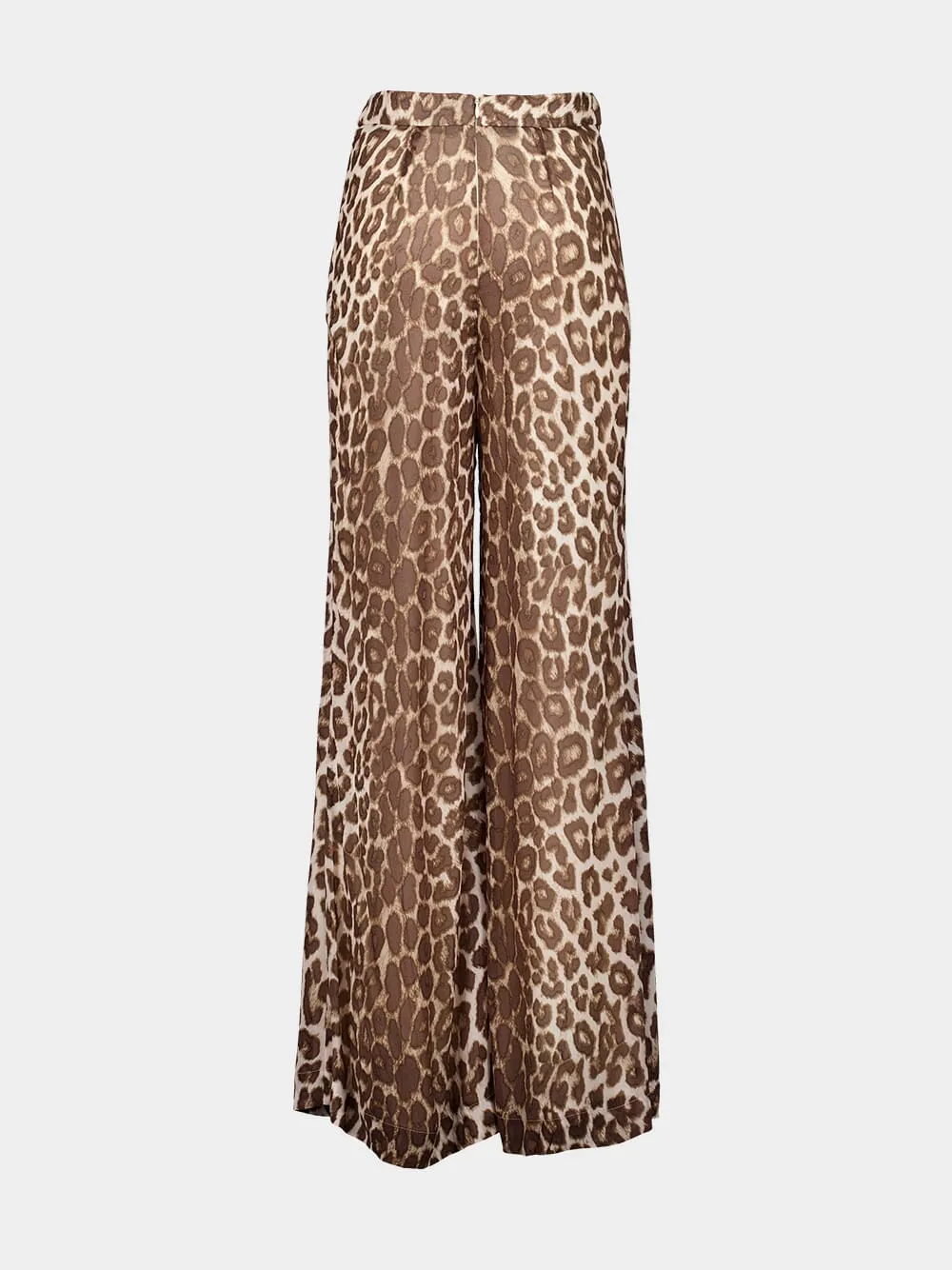 Illustration Leopard Print Flare Pant sold by Fashion Clinic product image thumbnail 4