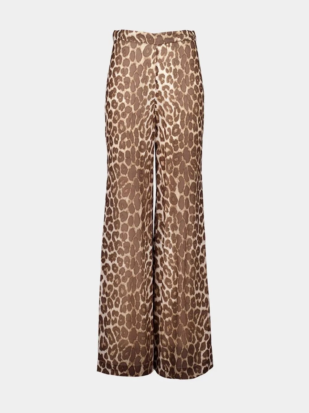 Illustration Leopard Print Flare Pant sold by Fashion Clinic product image thumbnail 3
