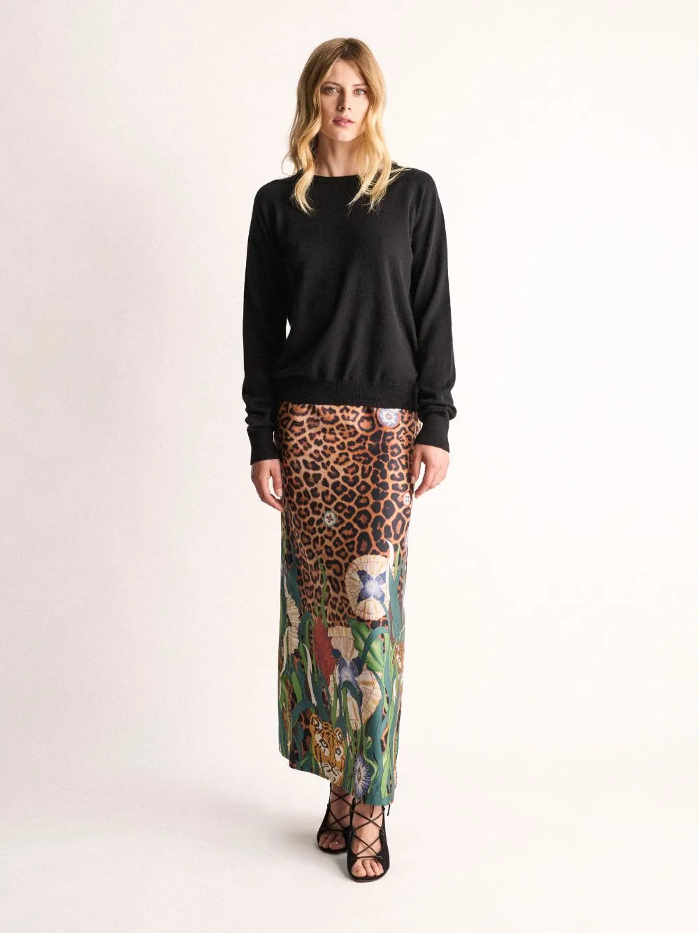 Dianela Tap Shoe Cashmere Blouse sold by Fashion Clinic