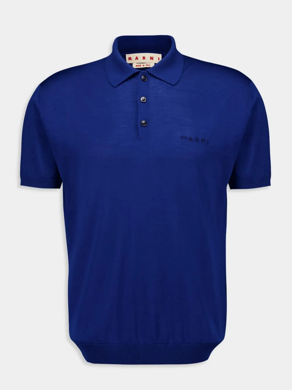 Embroidered Logo Polo Shirt sold by Fashion Clinic