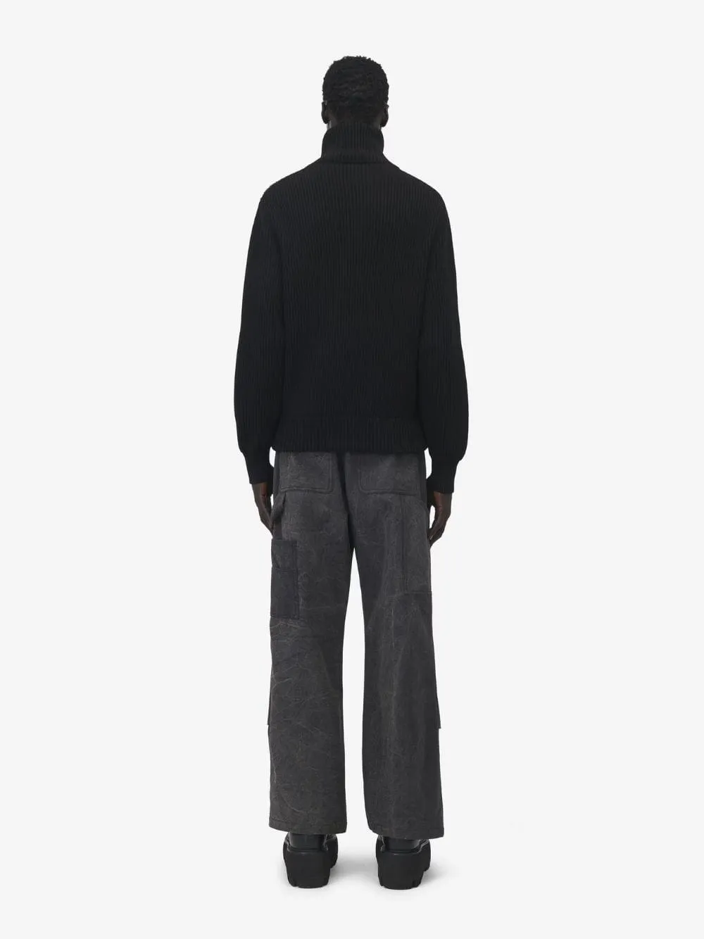 Tartan Zipped Knitted Cardigan sold by Fashion Clinic product image thumbnail 4