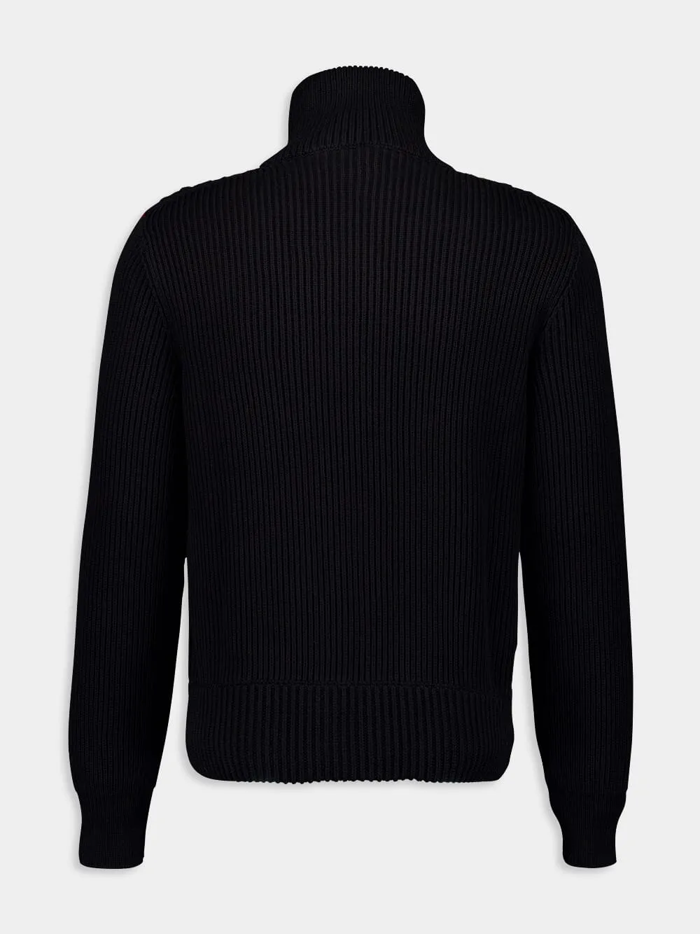 Tartan Zipped Knitted Cardigan sold by Fashion Clinic product image thumbnail 3