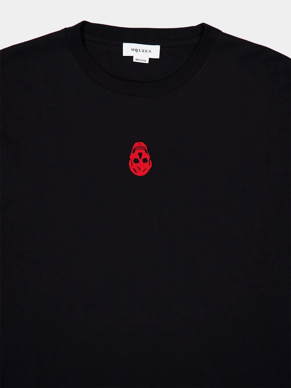 Black Crew Neck T-shirt sold by Fashion Clinic product image thumbnail 3