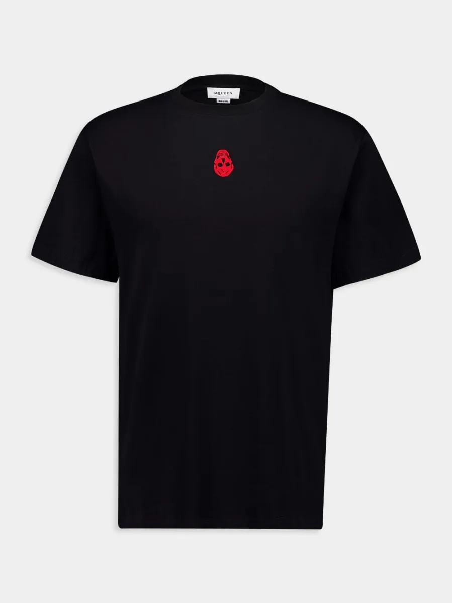 Black Crew Neck T-shirt sold by Fashion Clinic